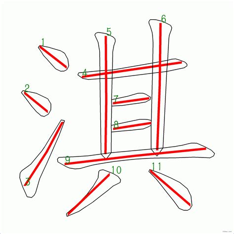 淇筆畫|漢字: 淇的筆畫順序 (“淇”11劃) 